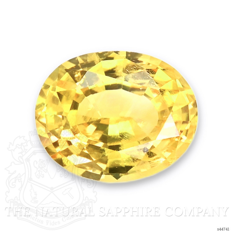 0.89 Ct. Yellow Sapphire from Ceylon (Sri Lanka)