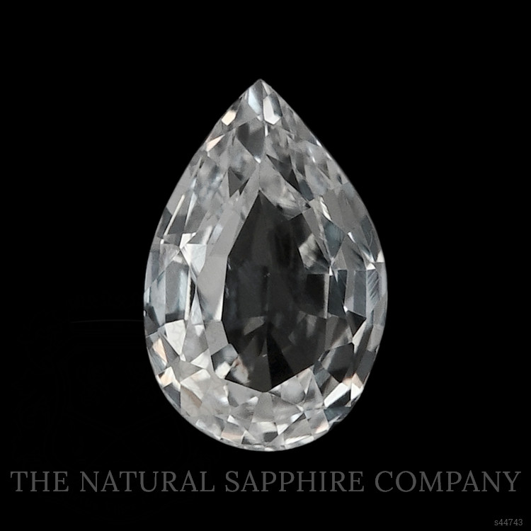 1.08 Ct. White Sapphire from Ceylon (Sri Lanka)