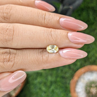 1.00 Ct. Yellow Sapphire from Ceylon (Sri Lanka) Life Style