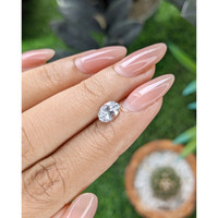 1.05 Ct. White Sapphire from Ceylon (Sri Lanka) Life Style