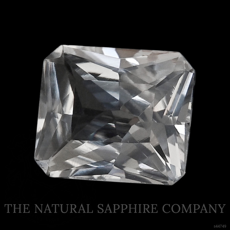 1.34 Ct. White Sapphire from Ceylon (Sri Lanka)