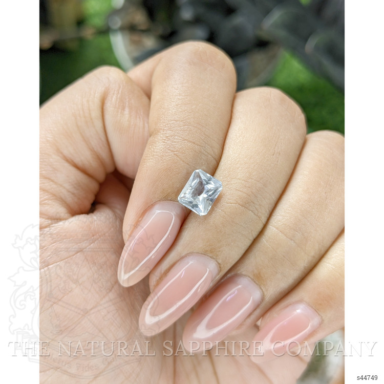 1.34 Ct. White Sapphire from Ceylon (Sri Lanka)