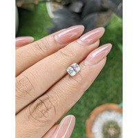 1.40 Ct. White Sapphire from Ceylon (Sri Lanka) Life Style