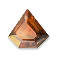 0.90 Ct. Orangish Brown Sapphire from Ceylon (Sri Lanka) Video