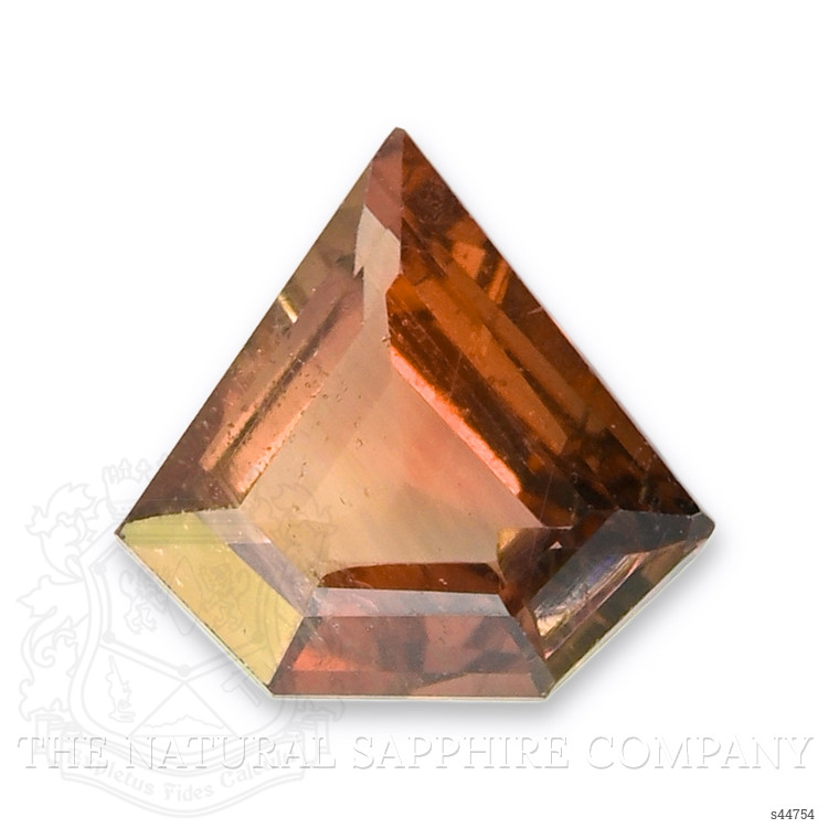 0.90 Ct. Orangish Brown Sapphire from Ceylon (Sri Lanka)