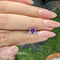 1.08 Ct. Purple Sapphire from Ceylon (Sri Lanka) Life Style