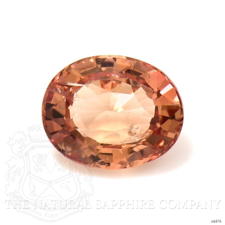 0.55 Ct. Padparadscha Sapphire from Ceylon (Sri Lanka)