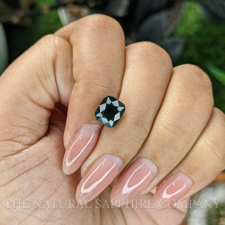 2.97 Ct. Bluish Green Sapphire from Madagascar