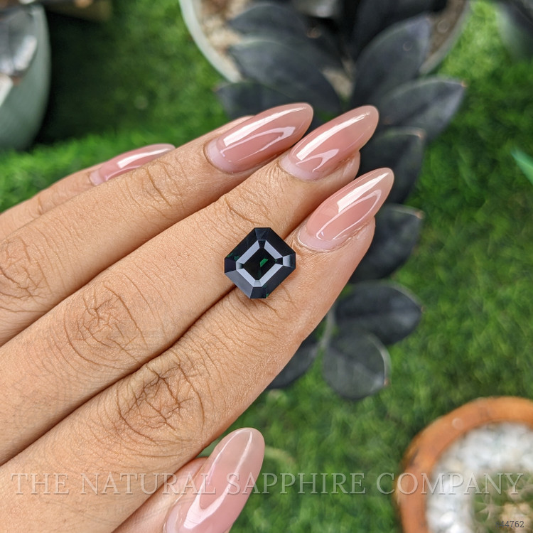 5.48 Ct. Bluish Green Sapphire from Madagascar