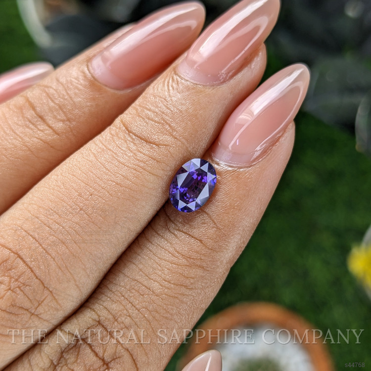 1.32 Ct. Purple Sapphire from Tanzania