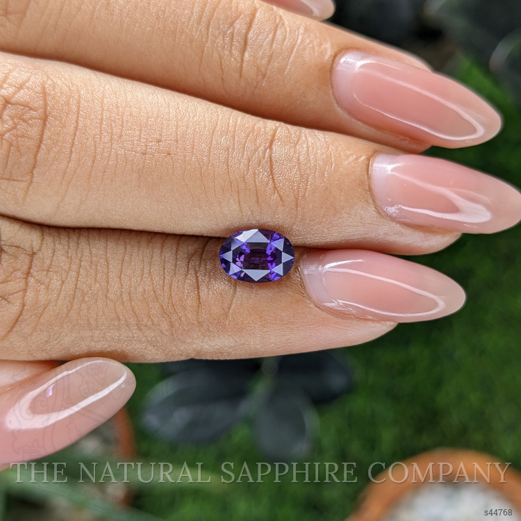1.32 Ct. Purple Sapphire from Tanzania