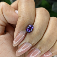 1.32 Ct. Purple Sapphire from Tanzania Life Style