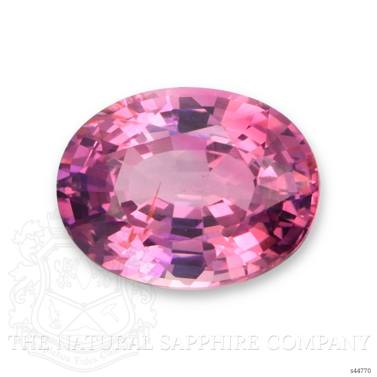 3.38 Ct. Purplish Pink Sapphire from Ceylon (Sri Lanka)