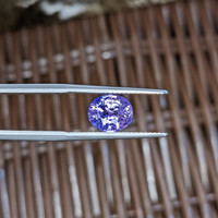 2.38 Ct. Pinkish Purple Sapphire from Ceylon (Sri Lanka) Life Style