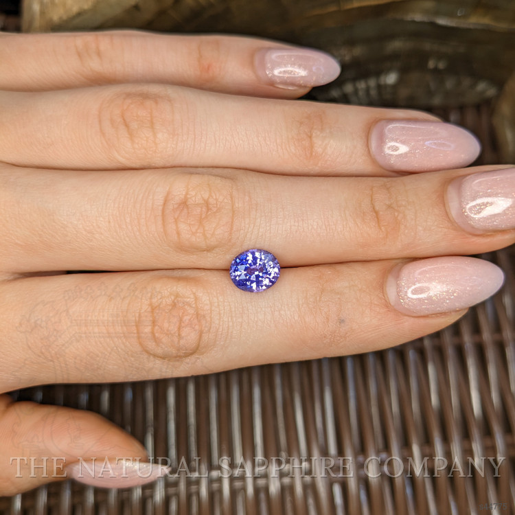 2.38 Ct. Pinkish Purple Sapphire from Ceylon (Sri Lanka)