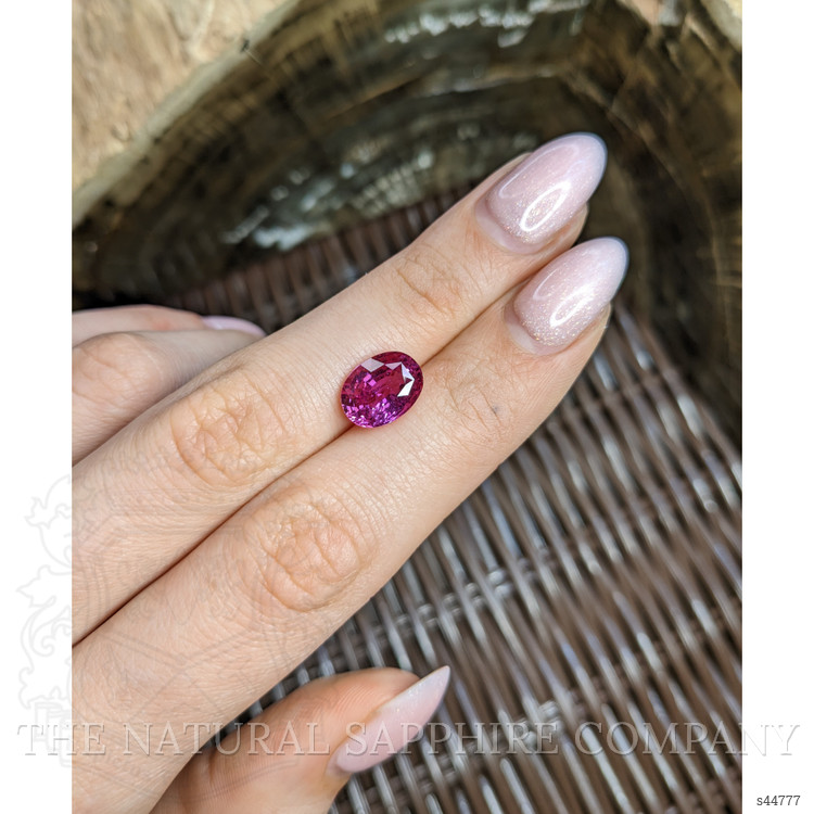 4.15 Ct. Purplish Pink Sapphire from Madagascar