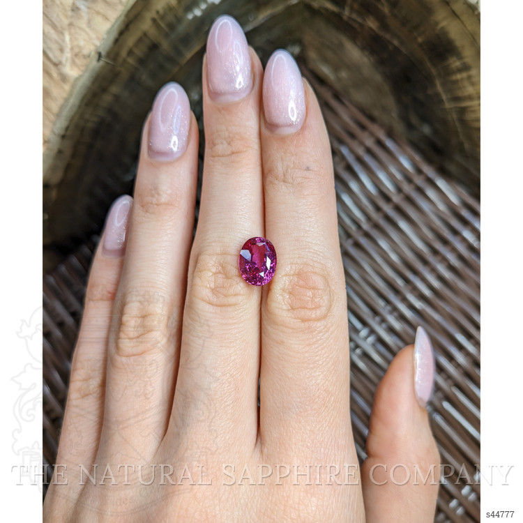 4.15 Ct. Purplish Pink Sapphire from Madagascar