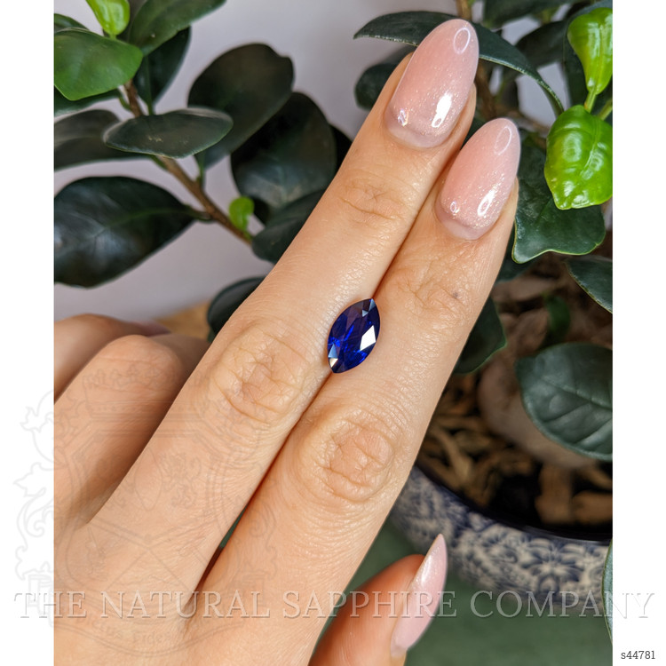 3.23 Ct. Blue Sapphire from Ceylon (Sri Lanka)