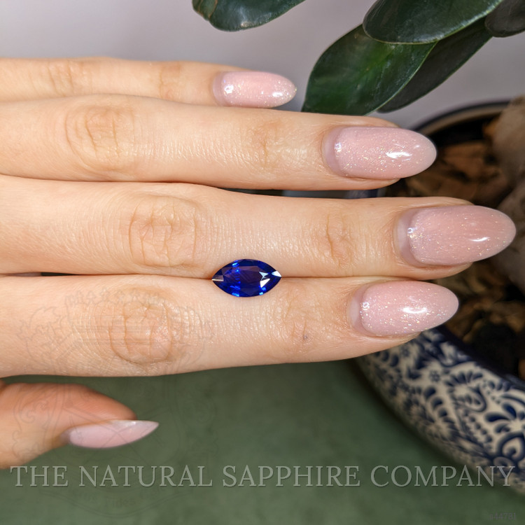 3.23 Ct. Blue Sapphire from Ceylon (Sri Lanka)