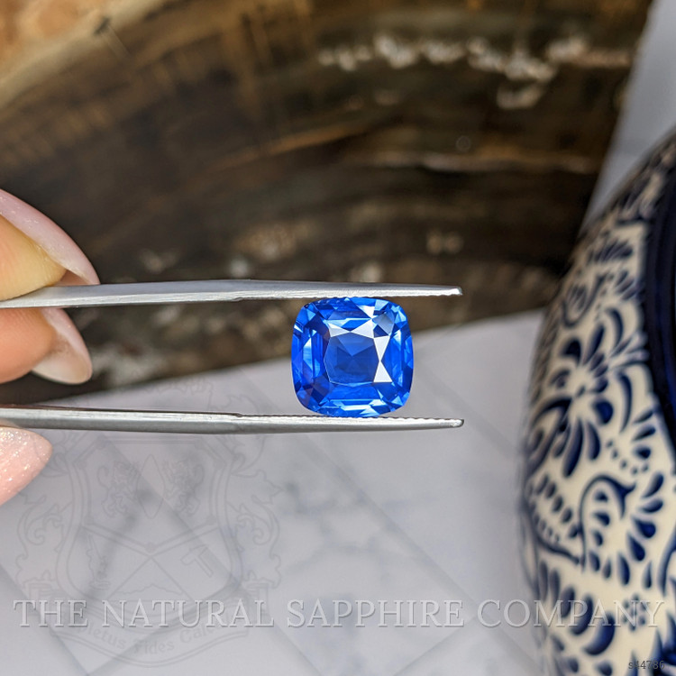5.08 Ct. Blue Sapphire from Ceylon (Sri Lanka)