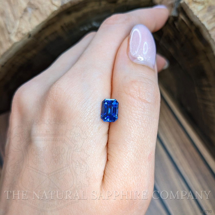 3.58 Ct. Blue Sapphire from Ceylon (Sri Lanka)