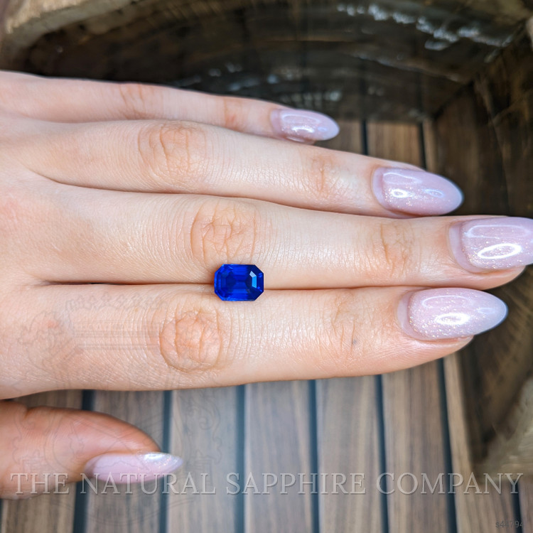 3.06 Ct. Blue Sapphire from Ceylon (Sri Lanka)