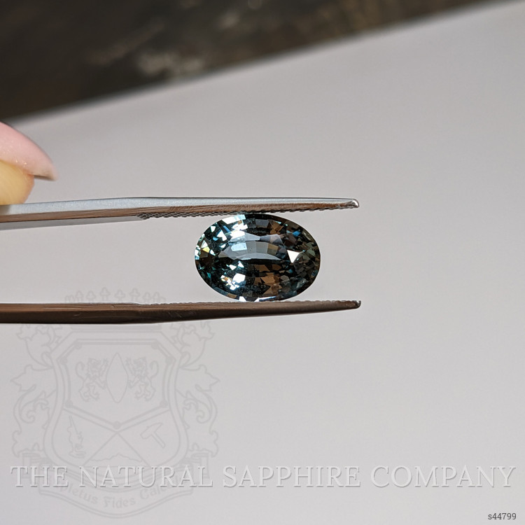 3.40 Ct. Bluish Green Sapphire from Madagascar