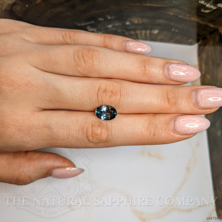 3.40 Ct. Bluish Green Sapphire from Madagascar