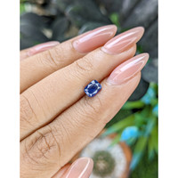 1.02 Ct. Blue Sapphire from Africa Life Style