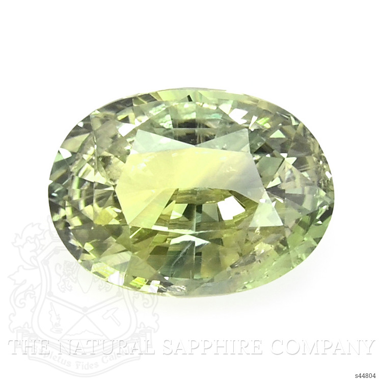 1.71 Ct. Yellowish Green Sapphire from Africa