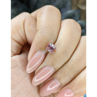1.11 Ct. Purplish Pink Sapphire from Africa Life Style