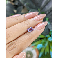 1.16 Ct. Pinkish Purple Sapphire from Africa Life Style