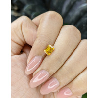 1.15 Ct. Yellow Sapphire from Africa Life Style