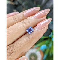 1.52 Ct. Purplish Blue Sapphire from Africa Life Style