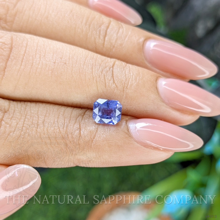 1.52 Ct. Purplish Blue Sapphire from Africa