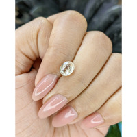 1.58 Ct. Peach Sapphire from Africa Life Style