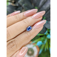 1.19 Ct. Blue Sapphire from Africa Life Style