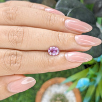 1.10 Ct. Pink Sapphire from Africa Life Style