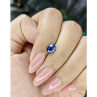 0.94 Ct. Blue Sapphire from Africa Life Style