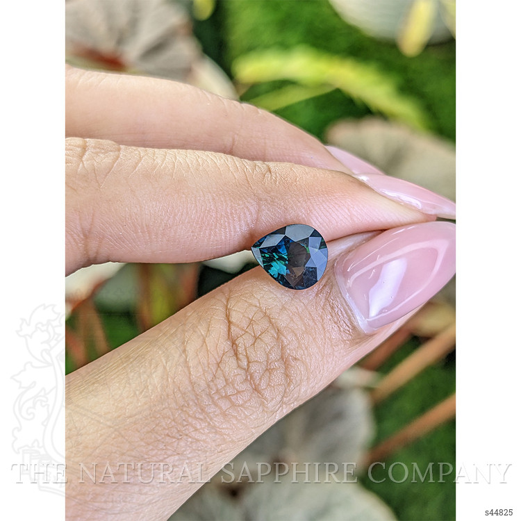 2.31 Ct. Bluish Green Sapphire from Ceylon (Sri Lanka)