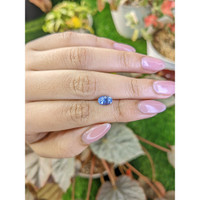 1.33 Ct. Blue Sapphire from Ceylon (Sri Lanka) Life Style