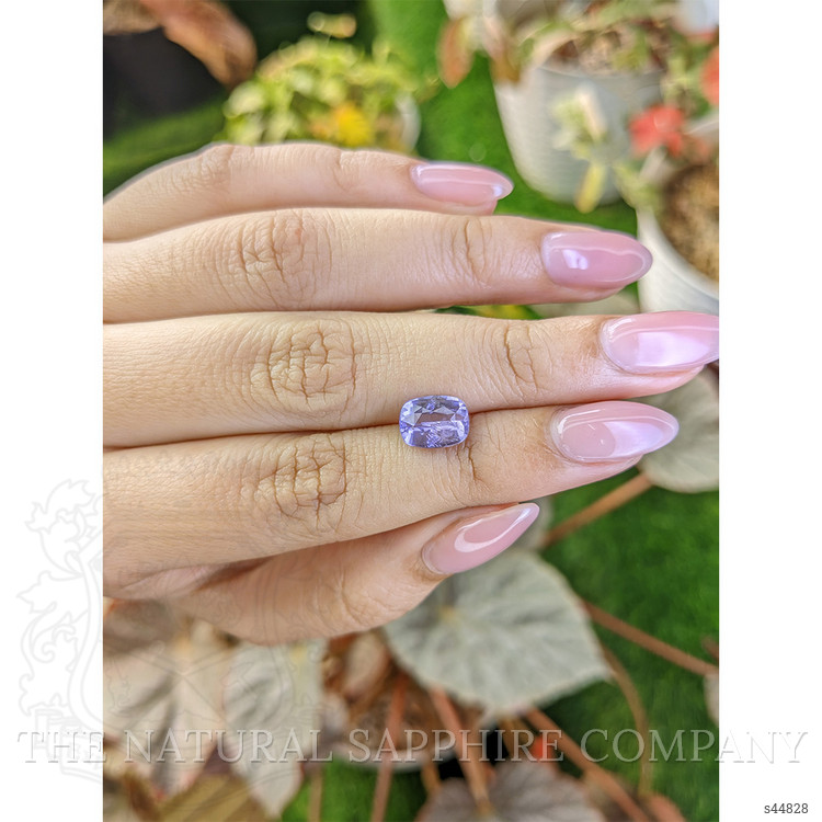 2.51 Ct. Purple Sapphire from Ceylon (Sri Lanka)