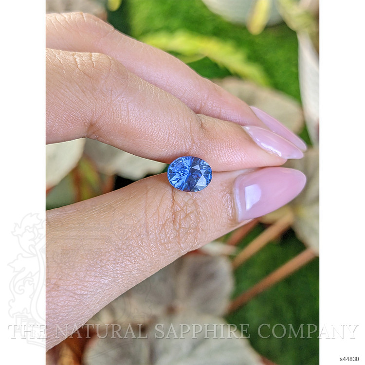 2.43 Ct. Blue Sapphire from Ceylon (Sri Lanka)