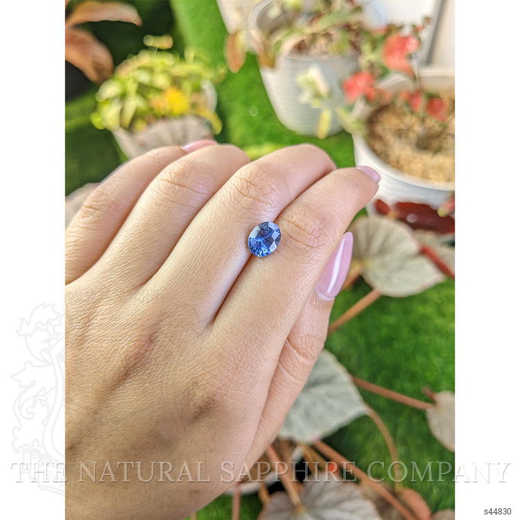 2.43 Ct. Blue Sapphire from Ceylon (Sri Lanka)