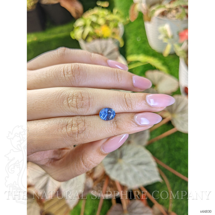 2.43 Ct. Blue Sapphire from Ceylon (Sri Lanka)