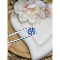 2.43 Ct. Blue Sapphire from Ceylon (Sri Lanka) Life Style