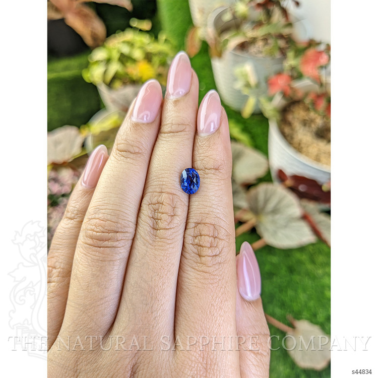 1.99 Ct. Blue Sapphire from Ceylon (Sri Lanka)
