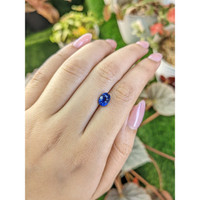 1.99 Ct. Blue Sapphire from Ceylon (Sri Lanka) Life Style