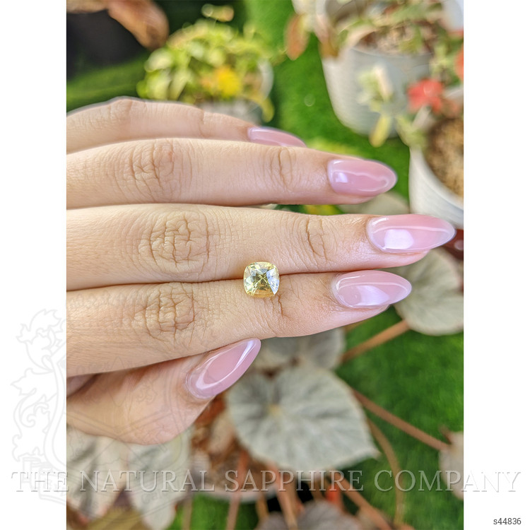 2.02 Ct. Yellow Sapphire from Ceylon (Sri Lanka)