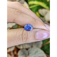 2.52 Ct. Blue Sapphire from Ceylon (Sri Lanka) Life Style